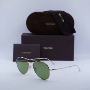 Neu Tom Ford FT0551 28N Sonnenbrille gold/grün 55-17-145 - Bild 1 von 6