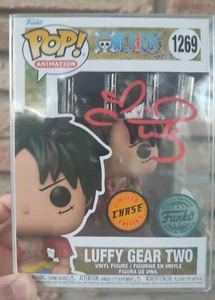 Funko Pop! One Piece: Luffy Gear Two CHASE SIGNED PSA Certified Special #1269 - Imagen 1 de 12