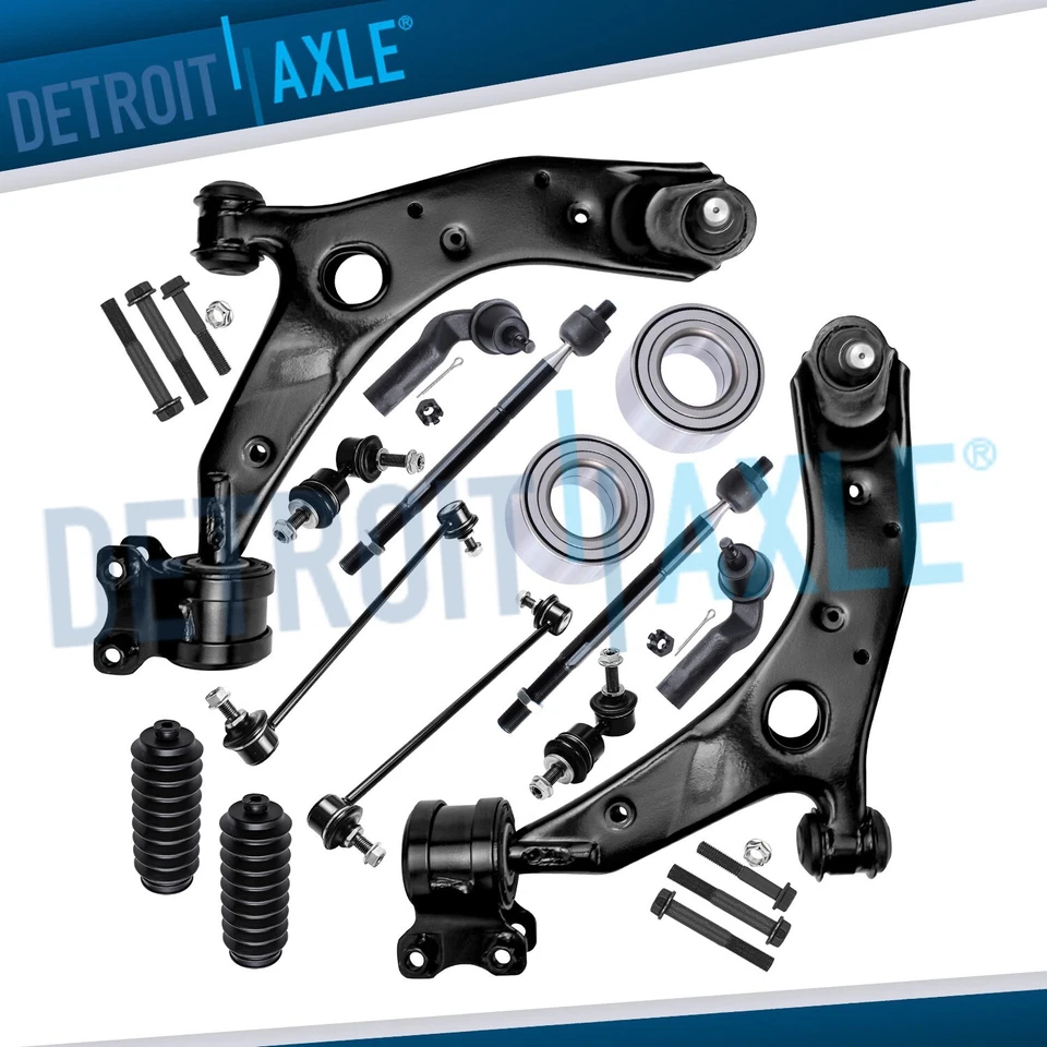 Brazo de control inferior delantero buje de rueda barra estabilizadora para Mazda 5 05-09 3 2006-2013 Foto 1 de 4