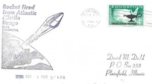Atlas Missile Fired from Atlantic Missile Range Dec 5 1962 PM Cape Canaveral - Picture 1 of 1