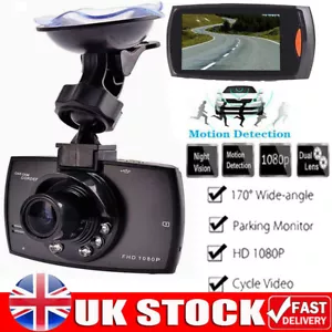 1080p FULLHD In Car DVR Camera CCTV IR Night Vision Motion Dash Cam Video Recor - Picture 1 of 11