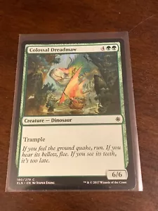 Magic the Gathering Ixalan Colossal Dreadmaw - Foto 1 di 2