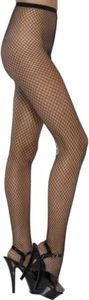 Ladies Black Fishnet Tights - Picture 1 of 1