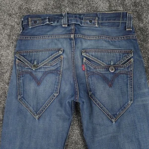Levi's Jeans 503 Mens 30 30x30 Blue Buckle Back Cinch Loose Fit Stonewashed - Picture 1 of 17