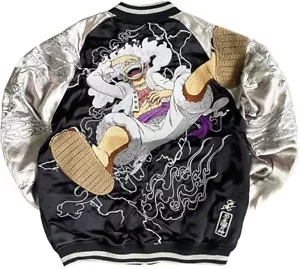 Karakuri Soul x ONE PIECE Luffy Nika Gear 5th Reversible Sukajan Talla M-XXL Nuevo - Imagen 1 de 16