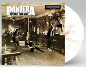 Pantera - Cowboys From Hell Limited White & Brown Vinyl LP New MINT UK Stock - Picture 1 of 7