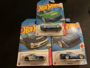 Mazda RX-7 HW J-Imports Hot Wheels Lot of 3 - Picture 1 of 8