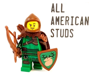LEGO Castle Elven Dark Forestmen Minifigure Rogue Knight BAM Warrior Forestman - Picture 1 of 10