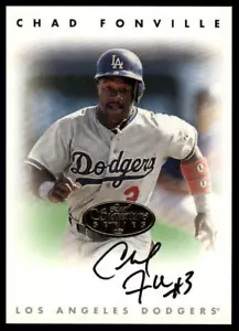 1996 Leaf Signature Series #NNO Chad Fonville Autographs Gold - Picture 1 of 2