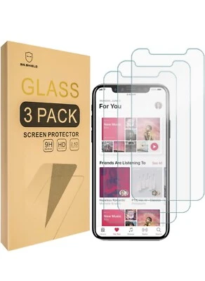 Протектор экрана Mr.Shield 9H закаленное стекло для iPhone 11 Pro Max - прозрачный (3... - Изображение 1 из 4