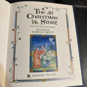 The Christmas Story: Hardcover Book By Isabelle Brent - Picture 1 of 13