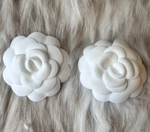 Authentic Chanel Seasonal Edition Camellia Flowers (2 counts) - Picture 1 of 6