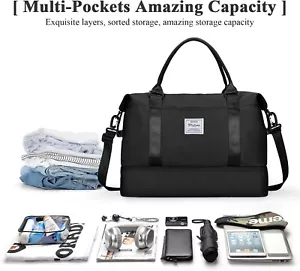Laptop Tote Travel Weekender Bags for Women, Travel Duffle Bags work Uni - Picture 1 of 7