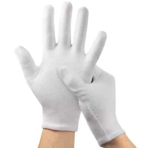 5 Paar (10 Stück) Feuchtigkeitshandschuhe über Nacht, Baumwollhandschuhe für trockene Hände Ekzeme - Bild 1 von 7