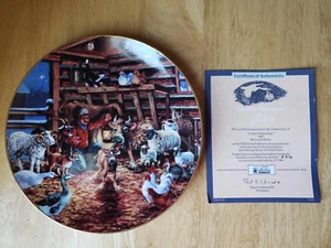 Country Christmas 1987 Lowell Davis Sammelteller #2316/7500 mit Box - selten - Bild 1 von 7