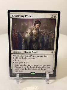 Magic Gathering-MTG-Charming Prince-Throne of Eldraine-PACK FRESH-NON FOIL - Picture 1 of 5