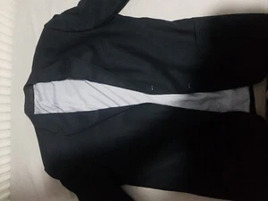 Dark Black/Blueish Suit Jacket. M&S Man - Picture 1 of 10