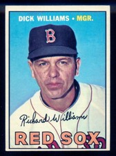1967 TOPPS OPC O PEE CHEE BASEBALL #161 Dick Williams MG EX+ BOSTON RED SOX card