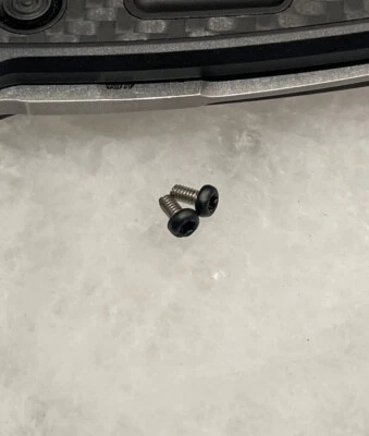 Tornillo de bolsillo de acero inoxidable negro para cuchillo Kershaw modelo 7125 7150 EE. UU. Foto 1 de 4