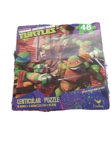 Teenage Mutant Ninja Turtles 48 Piece Lenticular 3-D Puzzle (V) - Picture 1 of 4