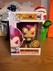 Geekay Exclusive super saiyan god vegeta funko pop - Picture 1 of 6