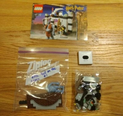 LEGO Harry Potter Set 4712 Troll on the Loose Complete Minifigs Troll Manual NEW - Image 1 of 4