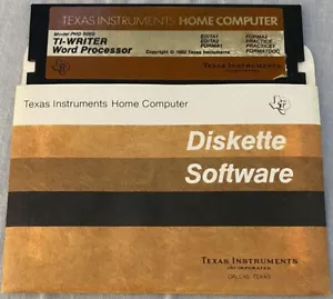1982 TI-Writer Word Processor PHD 5089 Texas Instruments Home Computer 5.25 Disk - Picture 1 of 1