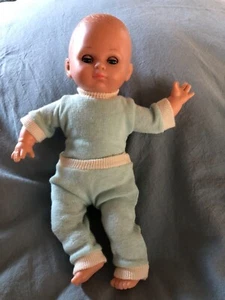 Süße Vintage 12" Puppe mit erstaunlicher Vintage handgefertigter Kleidung ~ unbekanntes Datum - Bild 1 von 13