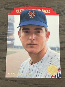 1995 SP Championship Classic Performances Die-Cut Nolan Ryan #CP2 New York Mets
