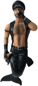 December Diamonds Smokin Hot Merman in Leather Christmas Ornament 5555073 New - Picture 1 of 1