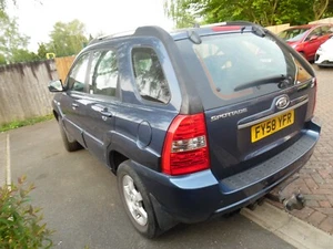 kia sportage xe crdi 4wd 58 reg 103k in blue mot vgc - Picture 1 of 14