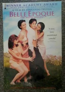 Belle Epoque 1992 Fernando Trueba Gómez Sanz Penélope Cruz OSCAR Video Poster VG - Bild 1 von 1