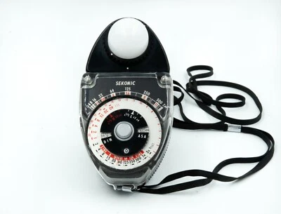  MEDIDOR DE LUZ INCIDENTE SEKONIC L28C PARA PIEZAS O TRABAJOS DE REPARACIÓN PERO FALTA DIAL Foto 1 de 2