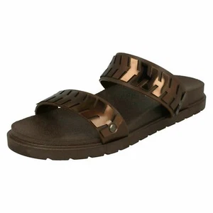 Sandalias De Verano Para Dama Spot On Mule Slip On F0R903 - Imagen 1 de 19