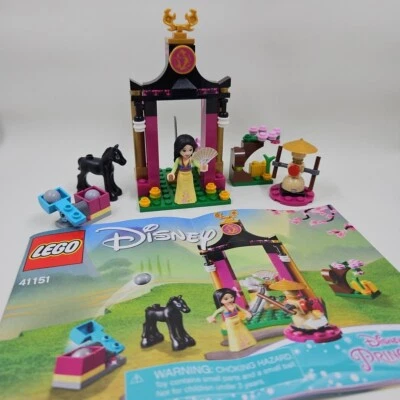 Lego Disney Princess Mulan’s Training Day 41151 100% Complete Manual MiniFig - Image 1 of 2