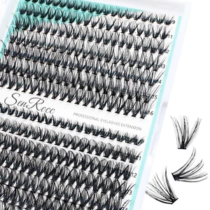 Individual Lashes 30D+40D DIY Eyelash Extension 9-16Mm 280Pcs Cluster Lashes D C - Picture 1 of 12