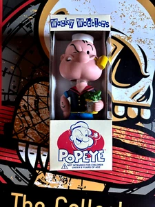 WACKY WOBBLER POPEYE EXCLUSIVE 6" BOBBLEHEAD ACTION FIGURE NIB - Picture 1 of 2