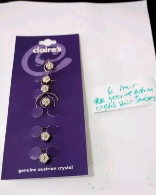 Claire's Genuine Australian Crystal Hair Jewelry  - Изображение 1 из 4