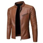 Motorcycle jacket PU leather Riding Jacket Windproof Moto Jacket Men Four Season