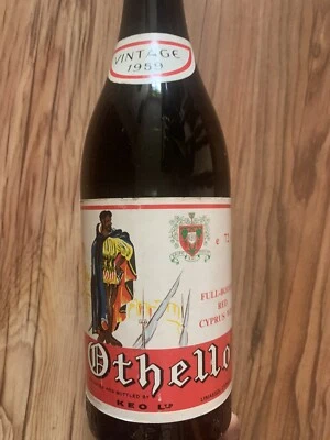 Rarität Rotwein Othello, Zypern 1959 - Bild 1 von 4