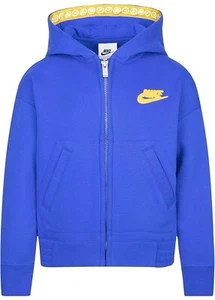 Nike Boy's Cob Fleece Full Zip (Toddler/Little Kids/Big Kids) Size 6 - Picture 1 of 12