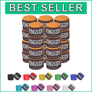 Unisex 10 Pair Boxing Hand Wraps - Safe Hook & Loop Closure for All Fighters - Picture 1 of 6
