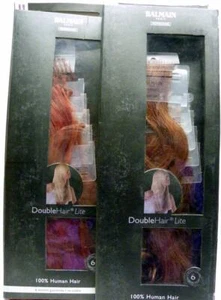 Extensiones de Cabello Humano Balmain Doble Cabello Claro Recto ~ Longitud 15.8 Plusbond - Imagen 1 de 1