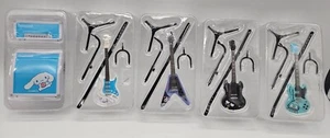 Sanrio ROCKMONO Guitar Figure 5pcs Cinnamoroll Strato Flying V SG Amplifier - Picture 1 of 2