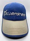 YELLOWSTONE BLUE/GRAY HAT CAP Adjustable 100% Cotton Easy Fit Confortable