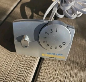 Biddeford Cannon TC11BA Electric Heating Blanket 4-Prong Controller silver # 2 - Picture 1 of 1