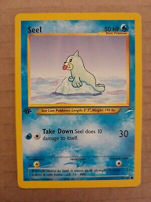 Pokemon Seel 81/105 1st Edition Neo Destiny NM See Pictures