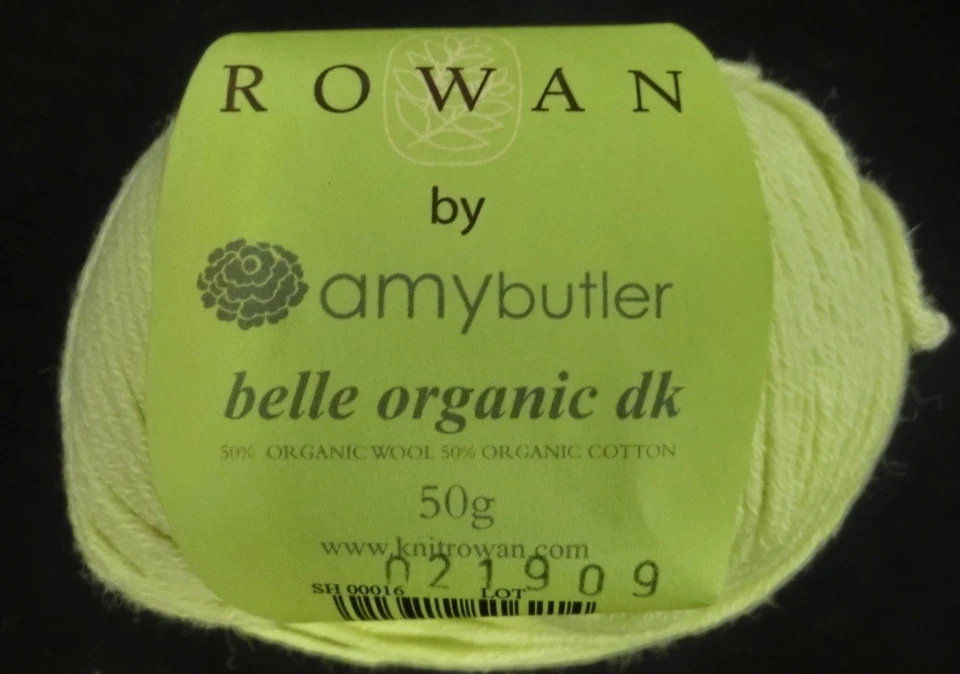 (144 €/kg): 50 g Rowan, amybutler belle organic dk SH 016 Cilantro #1886 - Bild 1 von 1