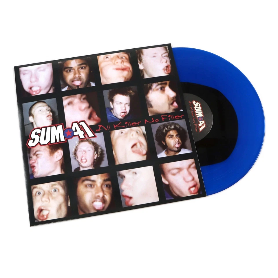 Sum 41 - All Killer No Filler Black  Cobalt Blue Vinyl NEW Vinyl LP Punk 2000s M - Image 1 of 1