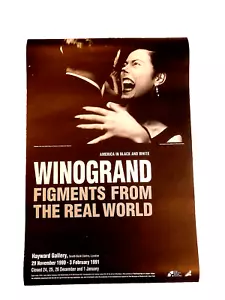 Winogrand Figments From the Real World Hayward Gallery Poster 1991 - Bild 1 von 3